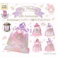 My Melody Anniversary Fairy Kinchaku Bag Collection [All 5 type set(Full Complete)]