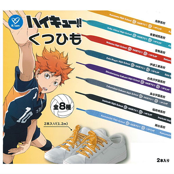 Haikyu!! Shoelaces [All 8 type set(Full Complete)]