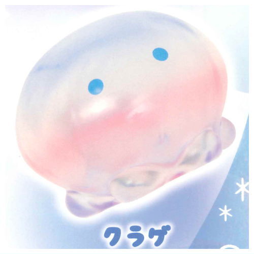 Sea Creatures Powatto Sofubi Mascot  [5.Jellyfish]