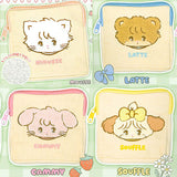 mikko characters mokomoko pouch [All 4 type set(Full Complete)]