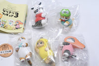 mofusand x Sanrio Characters Narikiri Figure Part.3 [All 5 type set(Full Complete)]