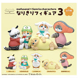 mofusand x Sanrio Characters Narikiri Figure Part.3 [All 5 type set(Full Complete)]