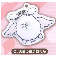 Mao Pukkuri Semi-3D Acrylic Keychain [3.Angel Usamao-kun]