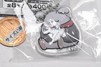 Mao Pukkuri Semi-3D Acrylic Keychain [8.Reader Usamao-kun]