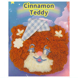 Sleepy Teddy Plush Pouch [2.Cinnamon Teddy]