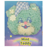 Sleepy Teddy Plush Pouch [5.Mint Teddy]