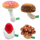 Nature Techni Color MONO Mushroom Plush Toy [All 4 type set (Full Complete)]