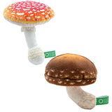 Nature Techni Color MONO Mushroom Plush Toy [Assorted 2 type set (1.Fly Agaric/2.Shiitake)]