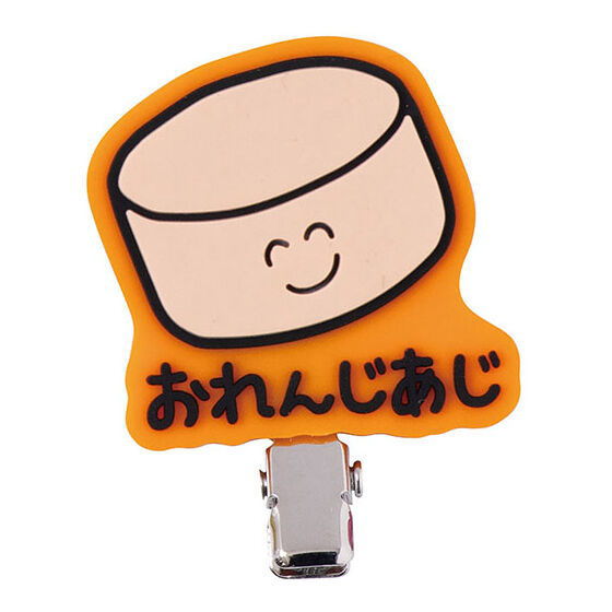 Kuppy Ramune x Oekakisan Capsule Hair Clip [6.Orangeaji-san]