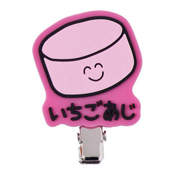 Kuppy Ramune x Oekakisan Capsule Hair Clip [7.Strawberryaji-san]