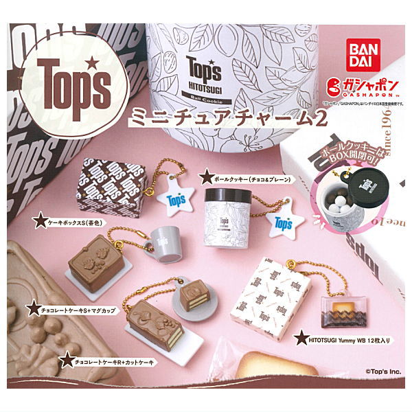 Tops Miniature Charm Part.2 [All 5 type set (Full Complete)]