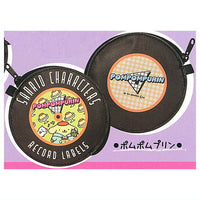 Sanrio Characters Record-style Flat Pouch [5.Pompompurin]