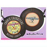 Sanrio Characters Record-style Flat Pouch [5.Pompompurin]