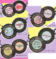 Sanrio Characters Record-style Flat Pouch [All 5 type set(Full Complete)]
