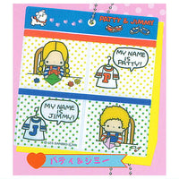 Sanrio Characters Retro Wall Pocket Charm [5.Patty & Jimmy]