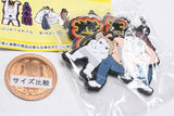 Colorful Everyday Rubber Keychain [3.Mukade curry]