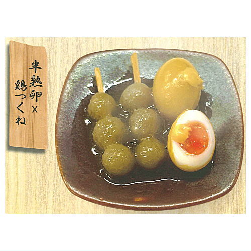 Japanese food collection Japanese Oden [1.Soft-boiled egg x chicken meatballs]