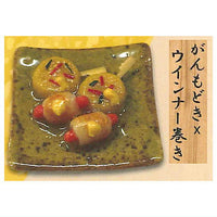 Japanese food collection Japanese Oden [4.Ganmodoki x wiener rolls]