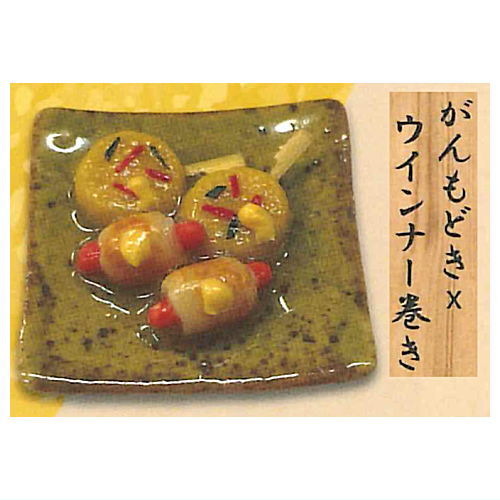 Japanese food collection Japanese Oden [4.Ganmodoki x wiener rolls]