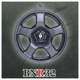 NISSAN GT-R Wheel Keychain collection [1.BNR32]
