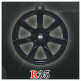 NISSAN GT-R Wheel Keychain collection [4.R35]