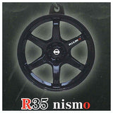 NISSAN GT-R Wheel Keychain collection [5.R35 nisimo]