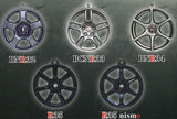 NISSAN GT-R Wheel Keychain collection [All 5 type set (Full Complete)]