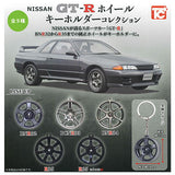 NISSAN GT-R Wheel Keychain collection [All 5 type set (Full Complete)]