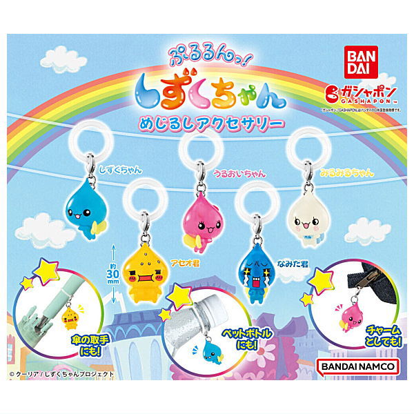 Pururun! Shizuku-chan Mejirushi Accessory [All 5 type set(Full Complete)]
