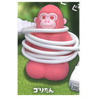 Uhouho Gorilla Gori-kun Guruguru Cord Figure [5.Goritan]