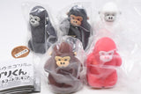 Uhouho Gorilla Gori-kun Guruguru Cord Figure [All 5 type set(Full Complete)]