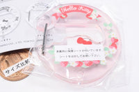 Sanrio Characters Flower Language Design Acrylic Carabiner [1.Hello Kitty]