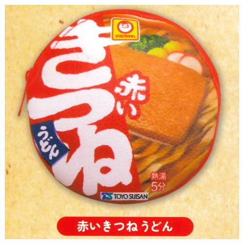 Maruchan Drawstring Bag & Pouch Assortment [1.Akai kitsune udon]