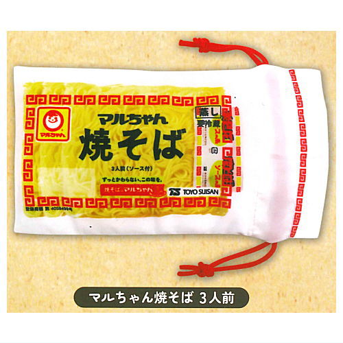 Maruchan Drawstring Bag & Pouch Assortment [4.Maruchan Yakisoba 3 Servings]