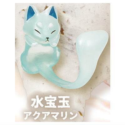 Makitsuki fox ring jewel clear ver. [3.Aquamarine]
