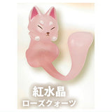 Makitsuki fox ring jewel clear ver. [4.Rose Quartz]