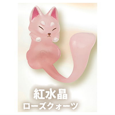 Makitsuki fox ring jewel clear ver. [4.Rose Quartz]