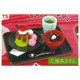 Ochayasanno kanmi mascot Irodori [3.Matcha pudding]