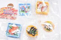 Basket! Market Fish Mascot Part.2 Kokyu suisan seizoroi! [All 5 type set (Full Complete)]