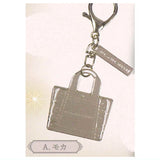 JILL by JILL STUART Frill Tote Metal Keychain [1.Mocha]