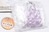 JILL by JILL STUART Frill Tote Metal Keychain [2.Purple]