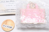 JILL by JILL STUART Frill Tote Metal Keychain [3.Pink/Gold]