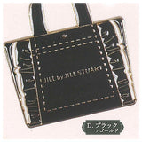 JILL by JILL STUART Frill Tote Metal Keychain [4.Black/Gold]
