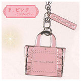 JILL by JILL STUART Frill Tote Metal Keychain [6.Pink/Silver]
