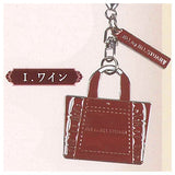 JILL by JILL STUART Frill Tote Metal Keychain [9.Wine]
