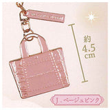 JILL by JILL STUART Frill Tote Metal Keychain [10.Beige Pink]