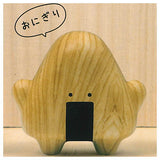 Tanoshii kibori Mascot Figure [1.Rice ball]