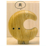 Tanoshii kibori Mascot Figure [2.Moon]