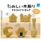 Tanoshii kibori Mascot Figure [All 5 type set (Full Complete)]
