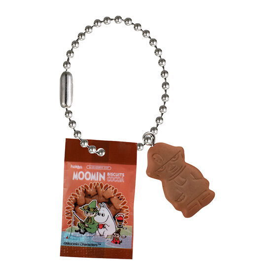 MOOMIN Biscuit Miniature Charm [4.60g Moomin Biscuits (Cocoa)]